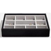 Stackers Mini 11 Section Tray - Black