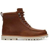 Toms Palomar Lace Up Boots - Brown