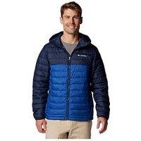 Columbia Men'S Powder Lite Hooded Jacket - Blue