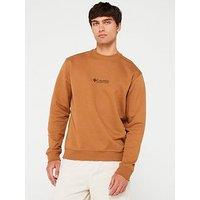 Columbia Men'S Meridian Creek Crew Sweat Shirt - Brown