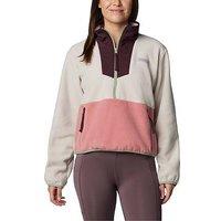 Columbia Women'S Sequoia Grove 1/2 Zip Fleece - Brown