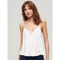 Superdry Womens Tiered Jersey Cami Top