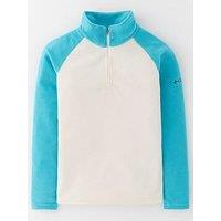 Columbia Youth Girls Glacial Fleece Half Zip - White