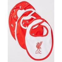 Liverpool Fc Baby Liverpool 3 Pack Bibs - Red