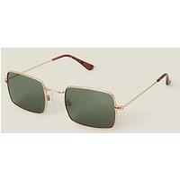 Accessorize Metal Frame Slim Square Sunglasses