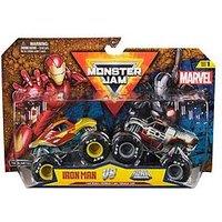Monster Jam 1:64 Marvel Die Cast Truck 2 Pack