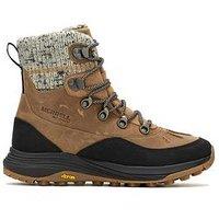 Merrell Womens Siren 4 Thermo Midi Zip Waterproof Hiking Boots- Tobacco - Brown