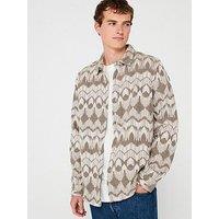 Only & Sons Only & Sons Jacquard Overshirt