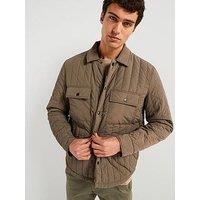 Only & Sons Only & Sons Quilted Utility Pocket Jacket