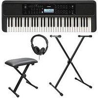 3Rd Avenue Yamaha Psre383 Portable Keyboard Package