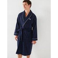 Jack & Jones Jack & Jones Towelling Bathrobe - Navy