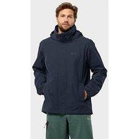 Jack Wolfskin Mens Stormy Point 2L Jacket - Blue