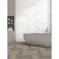 Arthouse Pack Of 10 Wood Taupe Peel & Stick Floor Tiles