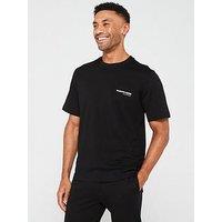 Jack & Jones Small Chest Logo T-Shirt - Black