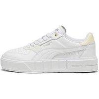 Puma Women'S Cali Court Leather Trainers - White