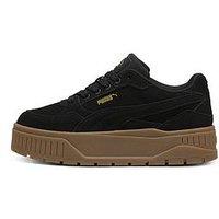Puma Womens Karmen 2.0 Idol Suede Trainers - Black