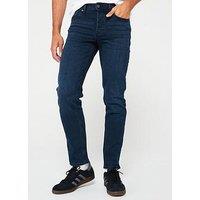 Jack & Jones Mike Regular Tapered Fit Jeans - Blue Denim