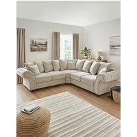 Very Home Windsor Fabric Scatter Back Corner Group Sofa - Fsc Certified