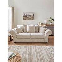 Very Home Windsor 3 Seater Fabric Scatter Back Sofa - Fsc Certified