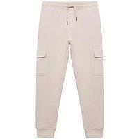 Mango Boys Cargo Joggers - Beige