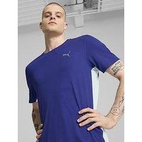 Puma Mens Running Favourite Velocity T-Shirt - Blue