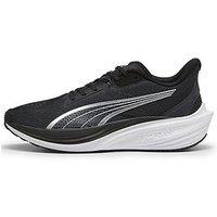 Puma Mens Running Darter Pro Trainers - Black/White