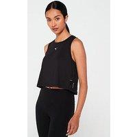 Puma Womens Training Cloudspun Sleeveless Tank - Black