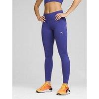 Puma Womens Running Favorites Velocity Full Length Tights - Blue