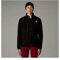 The North Face Womens 100 Glacier Fz - Black