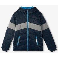 Hatley Hatleyboys Colour Block Puffer Jacket - Multi