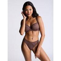 Boux Avenue Petra Balconette Bra - Brown Mix