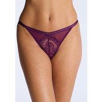 Boux Avenue Gracey Thong - Berry