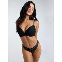 Boux Avenue Mollie 24 Plunge Bra - Black
