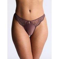 Boux Avenue Claudia Thong - Brown Mix