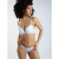 Boux Avenue Mollie 24 Thong -White
