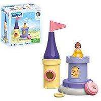 Playmobil 71458 Junior & Disney: Belle'S Play Tower With Sound