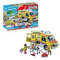Playmobil 71202 City Life Ambulance With Lights And Sound