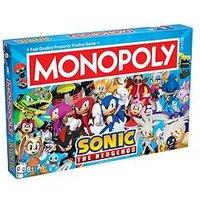 Sonic The Hedgehog Sonic Monopoly Board Game