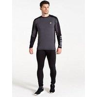 Dare 2B Men'S Ski Exchange Iv Baselayer Set - Black