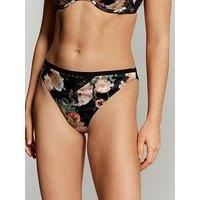 B By Ted Baker B By Baker Koi 2 Pack Brazilian Briefs - Black