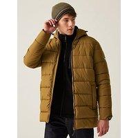 Regatta Mens Lakiver Baffled/Quilted Jacket-Brown