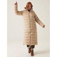 Regatta Womens Elender Baffled/Quilted Jacket-Taupe
