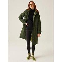 Regatta Womens Orla Kiely Kiely Full Length Jacket -Khaki