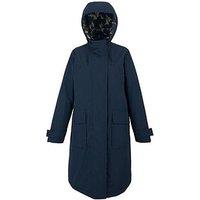 Regatta Womens Orla Kiely Full Length Jacket -Navy