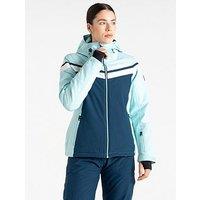 Dare 2B Women'S Flurry Ski Jacket - Water Ballet/Moonlight Denim