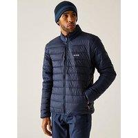 Regatta Mens Marizion Baffled/Quilted Jacket-Navy