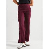 V By Very Kickflare Ath Leisure Trouser - Purple