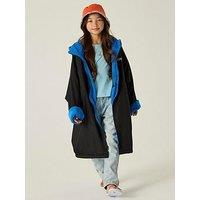 Regatta Kids Junior Changing Robe Waterproof Shell -Black