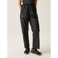 Regatta Womens Pack It Overtrousers-Black