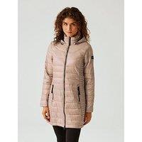 Regatta Womens Andel Iv Baffled/Quilted Jacket-Taupe